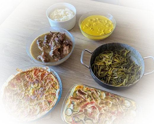 Une semaine de plats faits maison prête à
congeler
